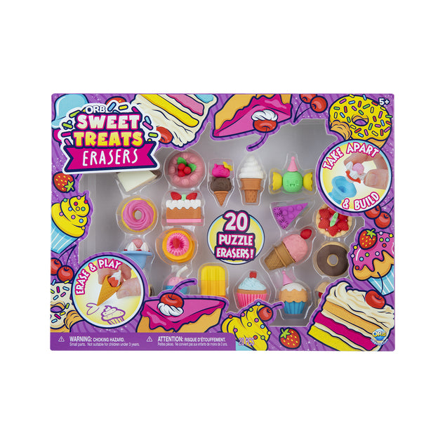 ORB Pull Apart Stackers Erasers - 2 Styles