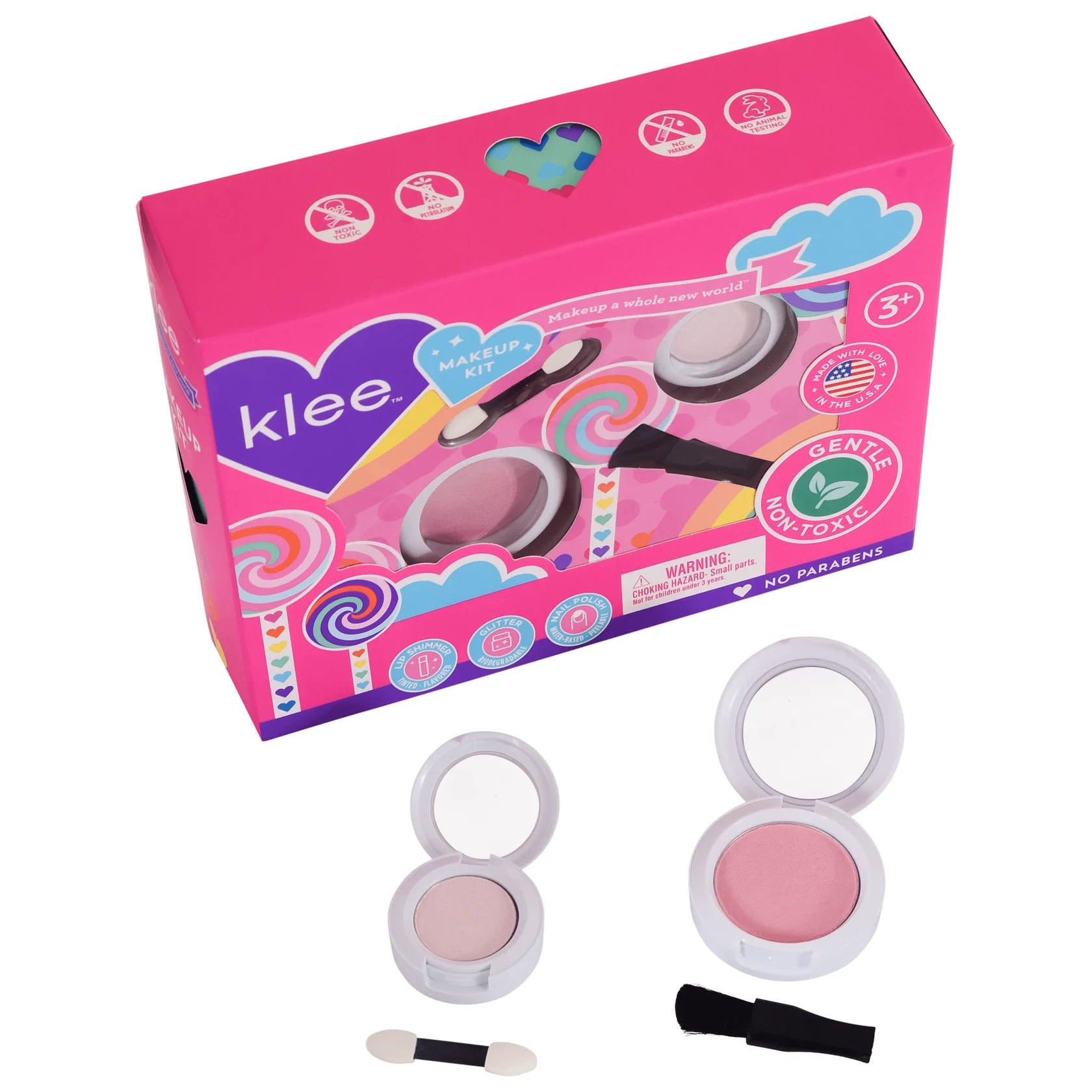 Klee Kids Natural Play Makeup Set - Swish and Sparkle