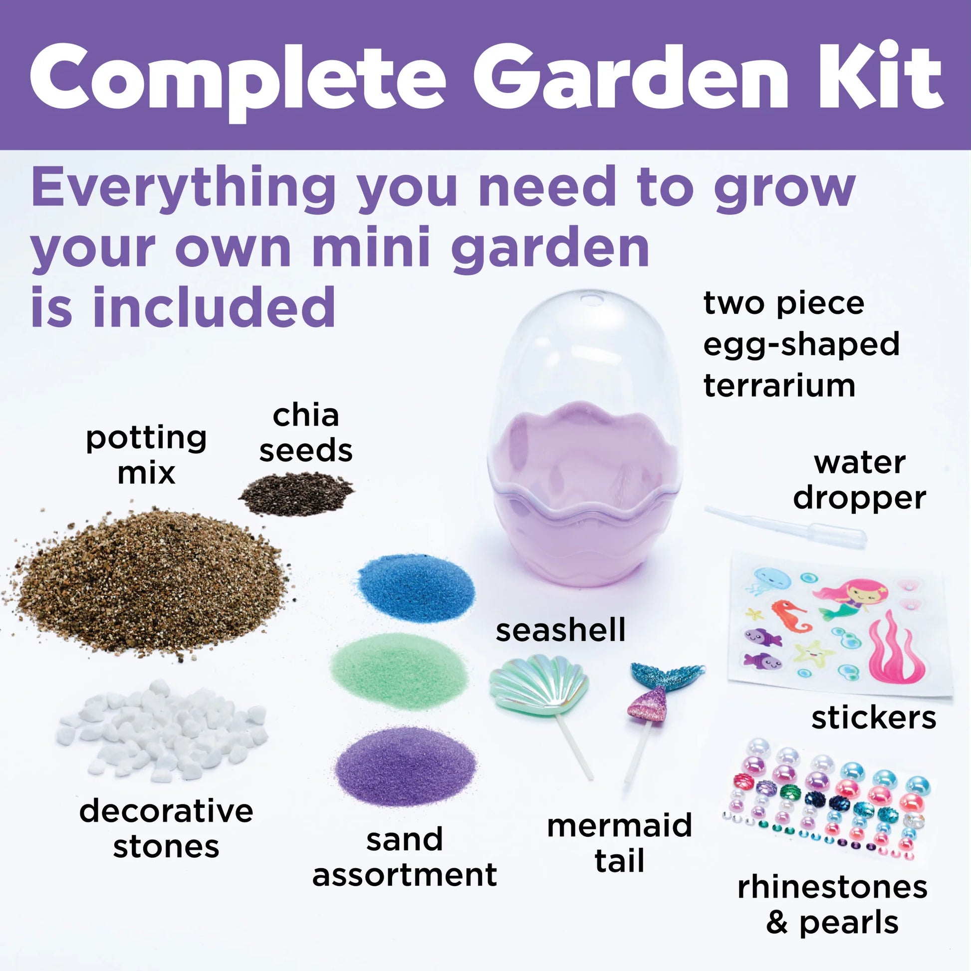 Creativity for Kids Mini Garden - Mermaid
