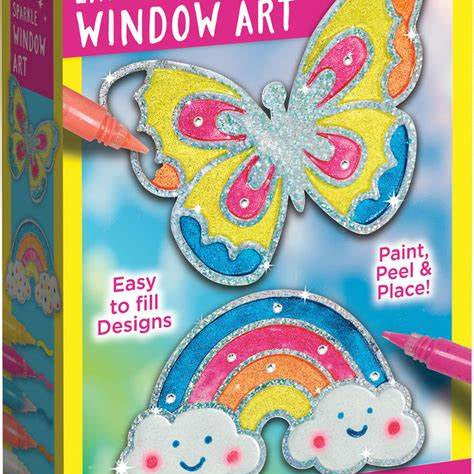 Creativity for Kids Easy Sparkle Window Art