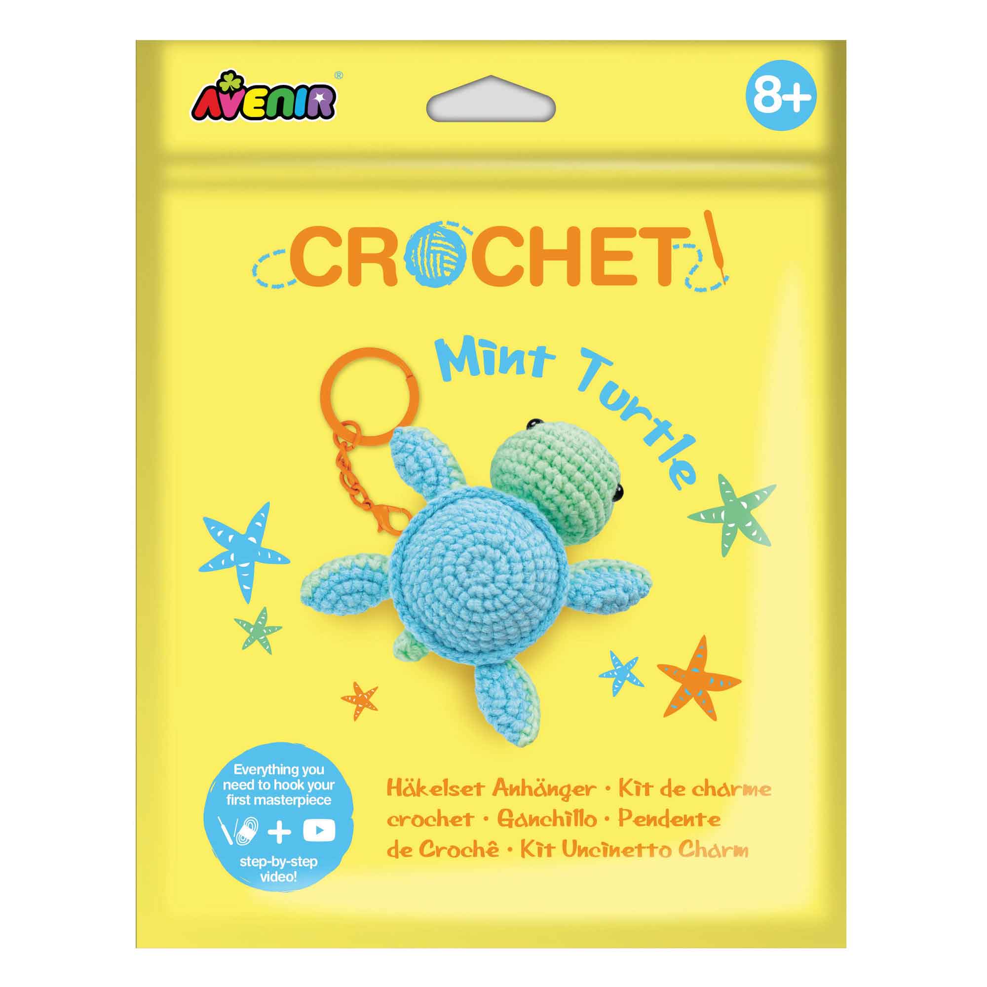 Avenir Crochet - Mint Turtle