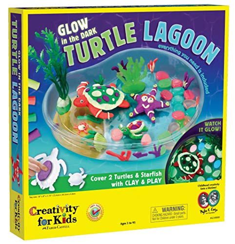 Creativity for Kids Glow in the Dark Turtle Lagoon
