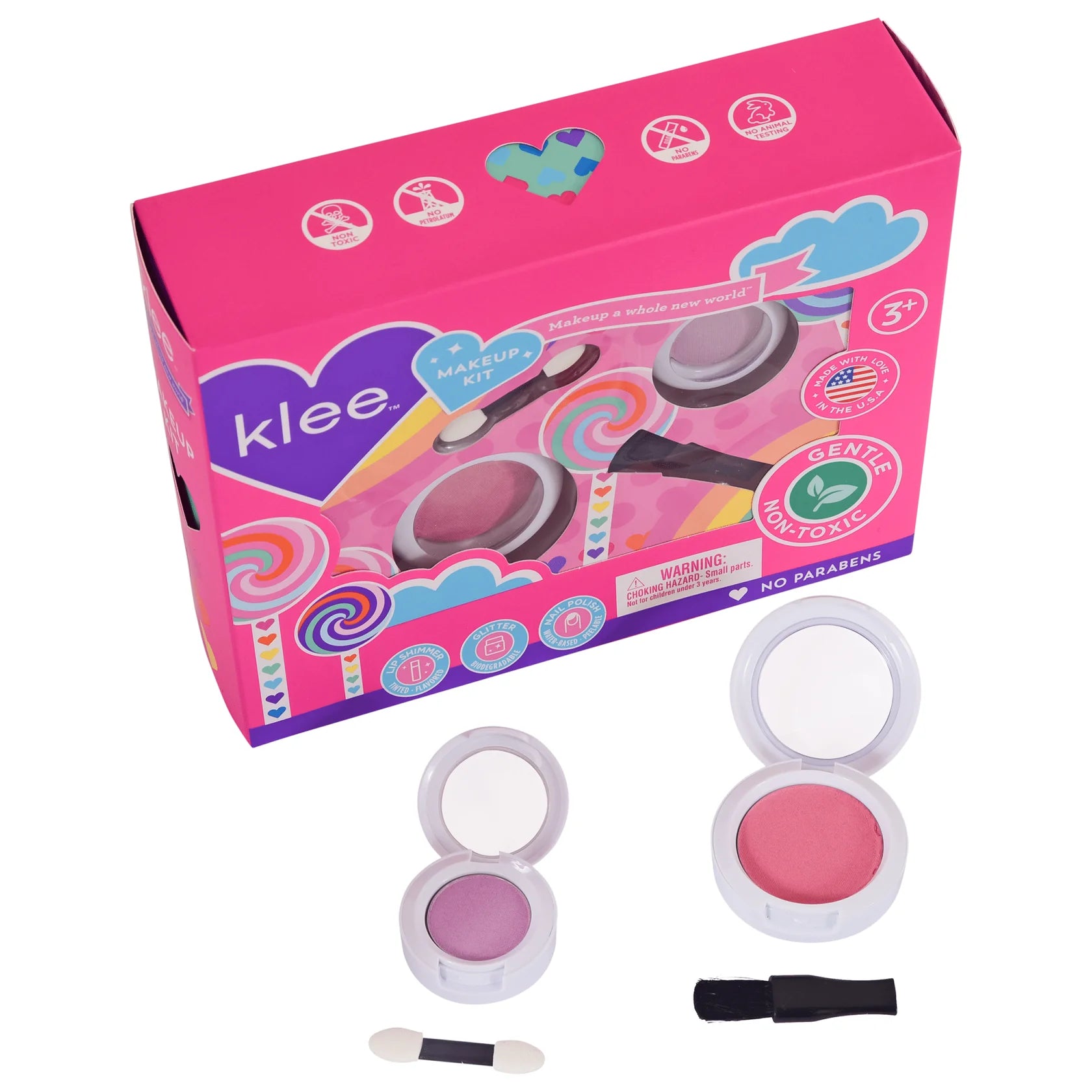 Klee Kids Natural Play Makeup Set - Twirl and Glow