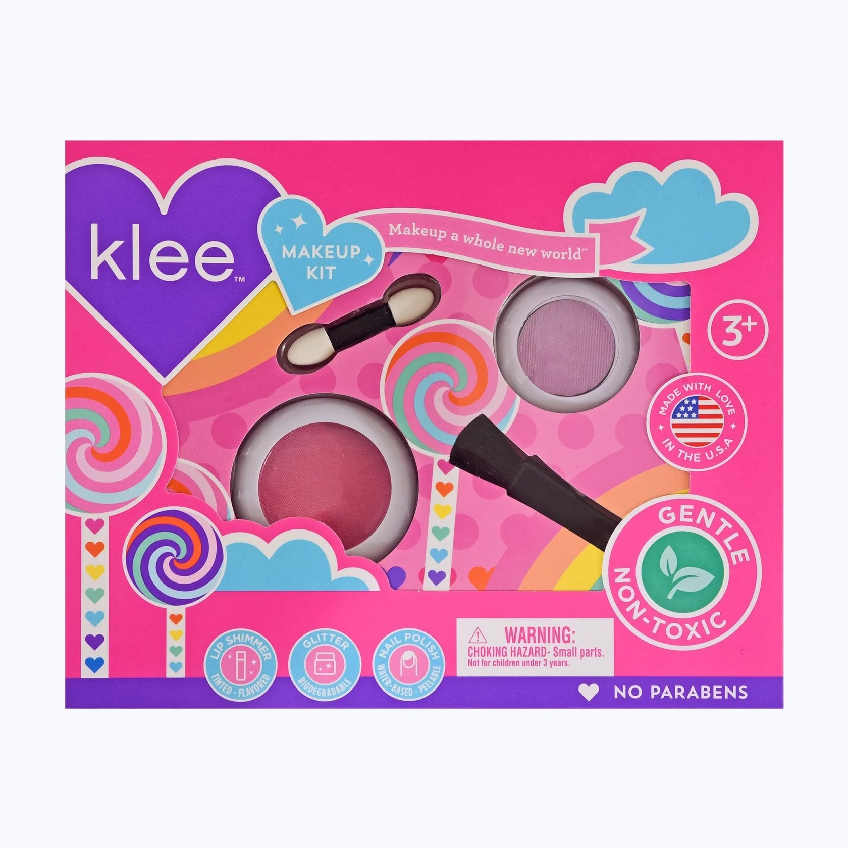 Klee Kids Natural Play Makeup Set - Twirl and Glow