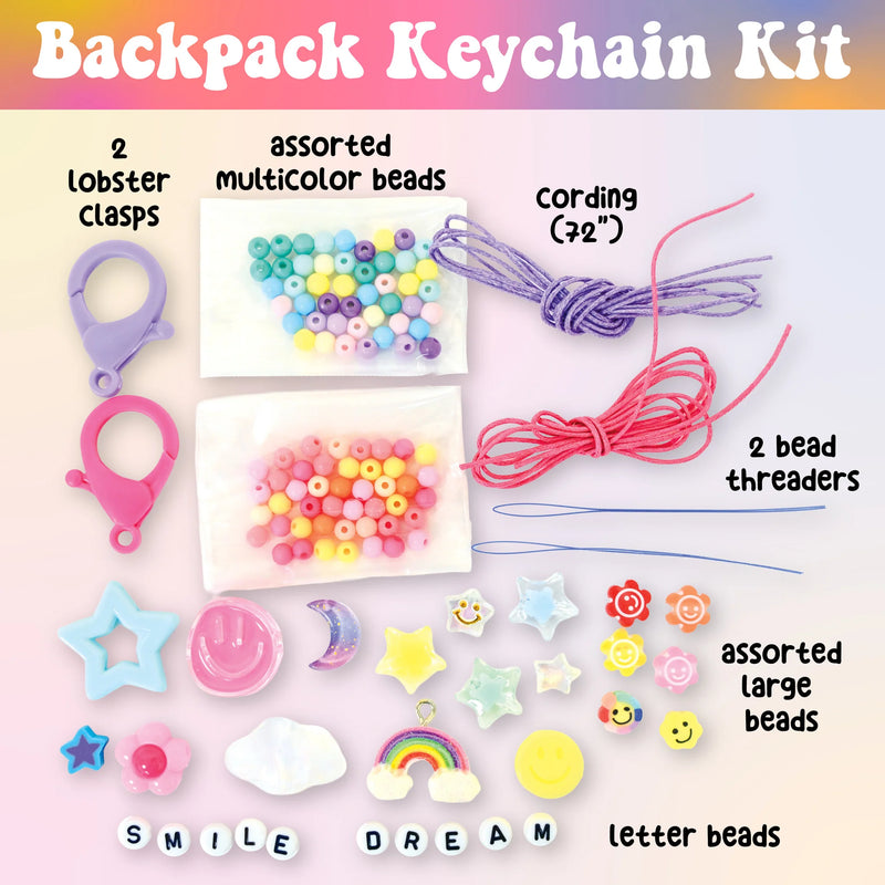 Creativity for Kids Mini Kit Backpack Keychains