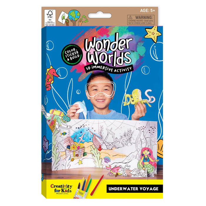 Creativity for Kids Wonder Worlds 3D Immersive Activity - Underwater Adventure