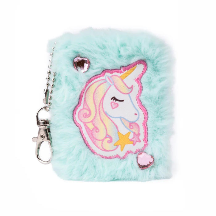Great Pretenders Mini Furry Friends Keychain Journal - Various Styles