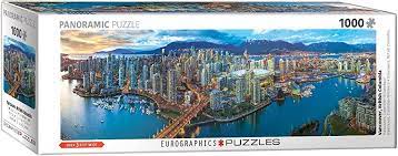 Eurographics 1000 Piece Puzzle - Vancouver