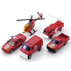 Diecast City Team 5pc Set - Fire