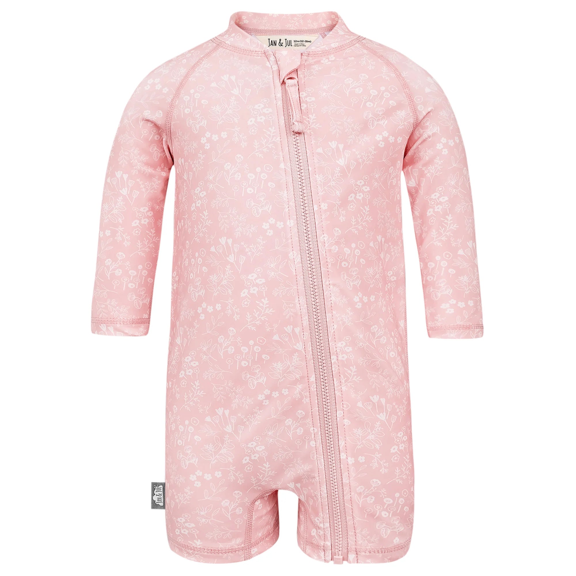 Jan & Jul 1-PC UV Sun Suit - Pink Prairie - Various Sizes