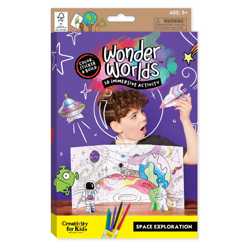 Creativity for Kids Wonder Worlds 3D Immersive Activity - Space Exploration