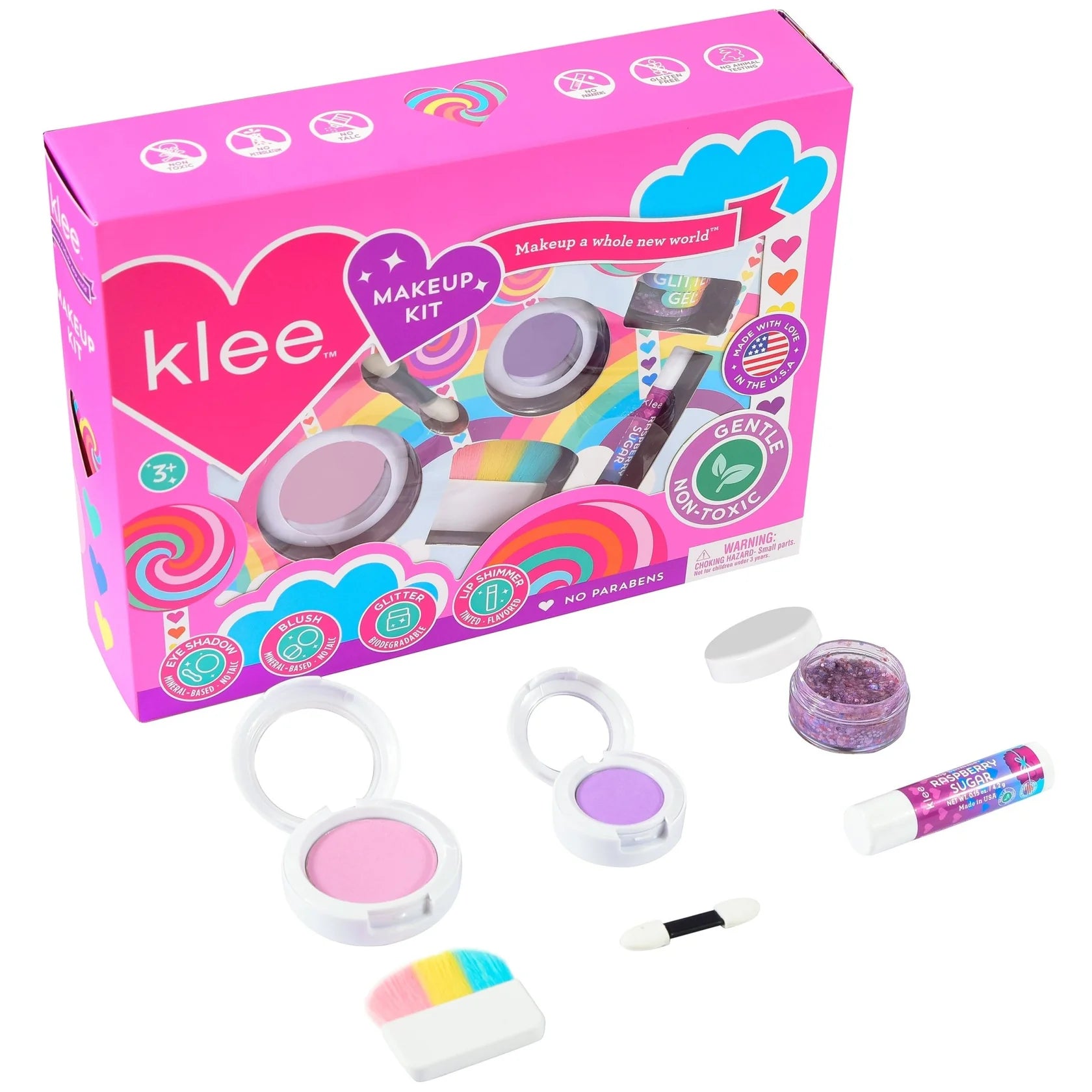 Klee Kids Natural Play Makeup Set - Breezy Does It
