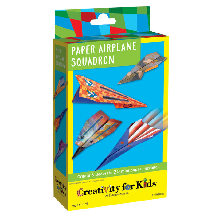 Creativity for Kids Paper Airplane Squadron