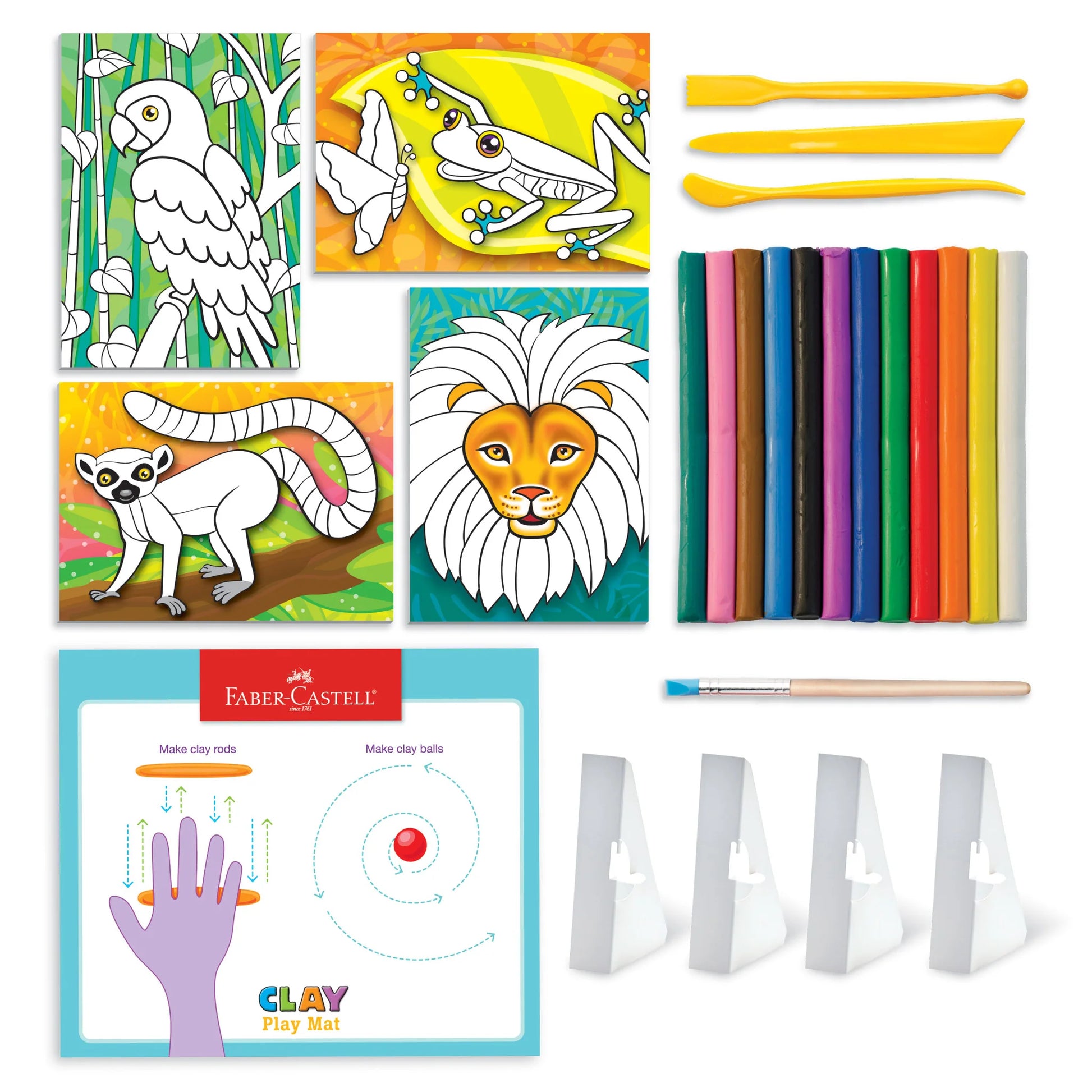 Faber-Castel Do Art Coloring with Clay