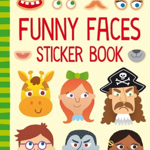 Usborne Minis - Funny Faces Sticker Book