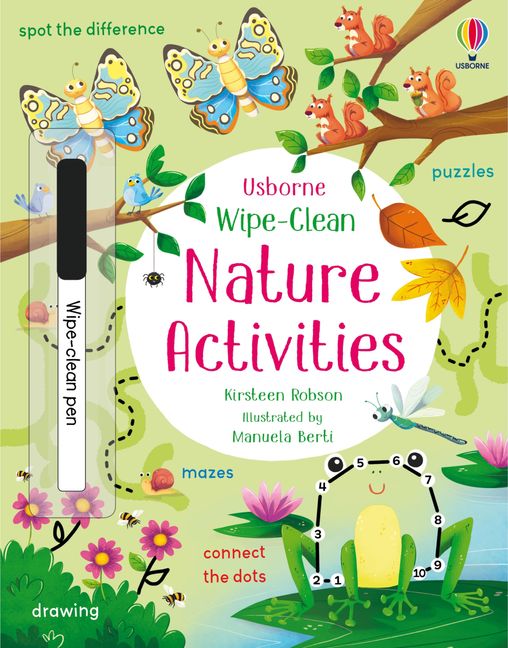 Usborne Wipe-Clean: Nature Activities