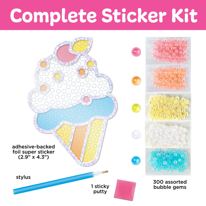 Creativity for Kids Bubble Gems Super Sticker - Various Styles