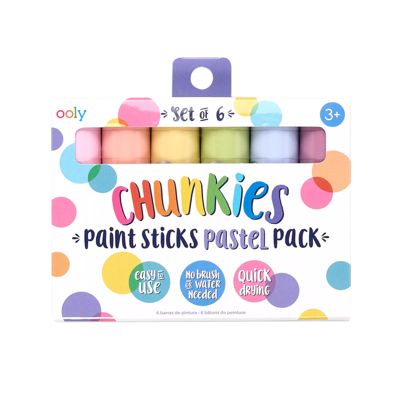 ooly Chunkies Paint Sticks Set of 6 - Various Styles