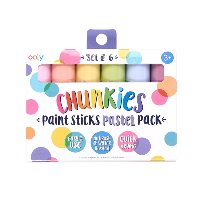 ooly Chunkies Paint Sticks Set of 6 - Various Styles