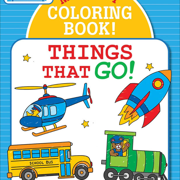 My First Coloring Book!: Things That Go
