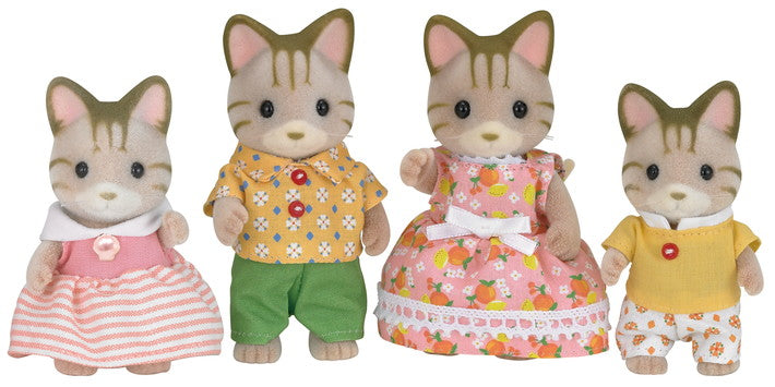 Calico Critters - Sandy Cat Family