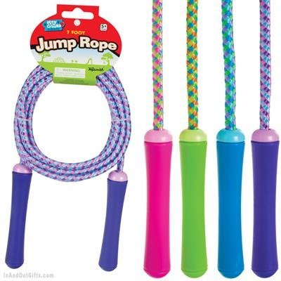 7' Jump Rope Various Colours