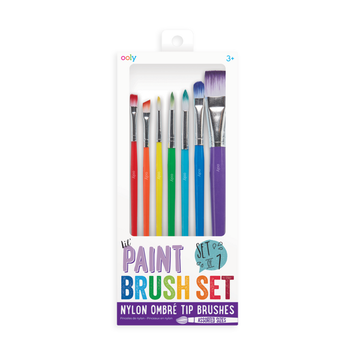 ooly Lil Paint Brushes - Set of 7