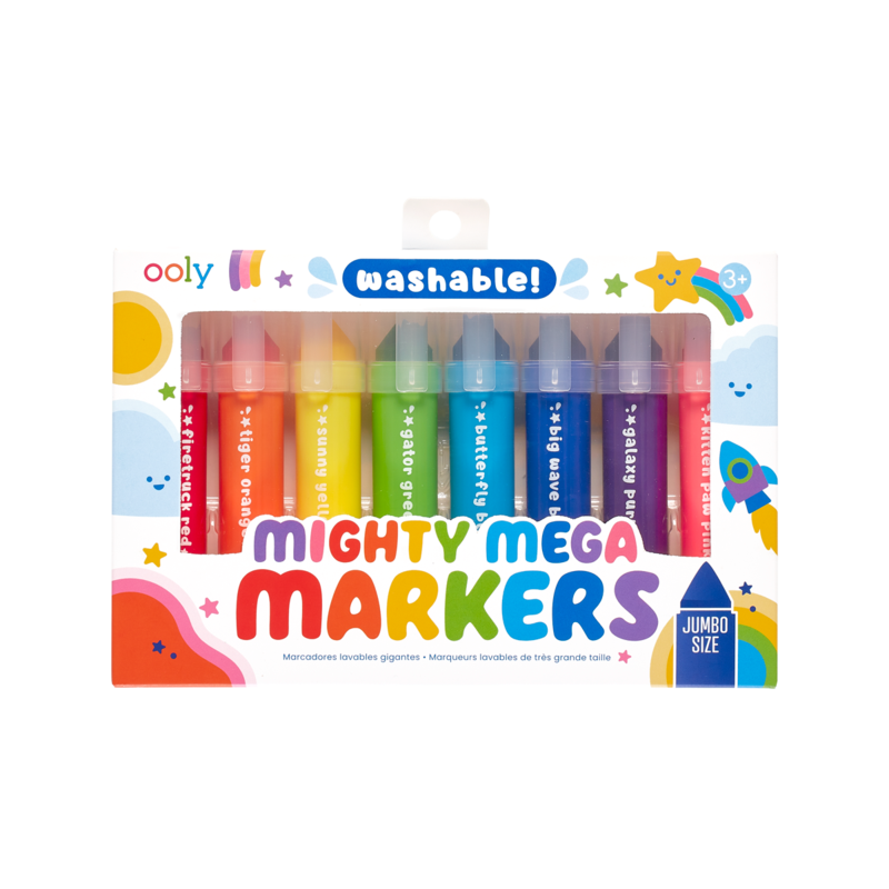 ooly Mighty Mega Markers - Set of 8