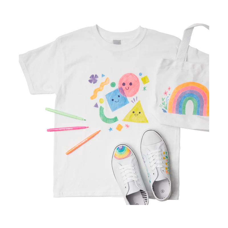 ooly Fabric Doodlers Markers - Set of 12