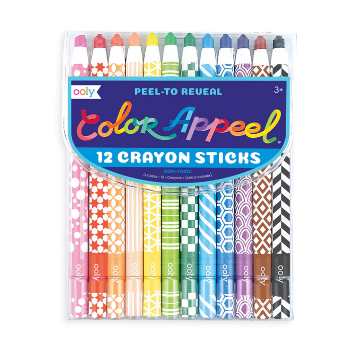 ooly Color Appeal Crayon Sticks - Set of 12