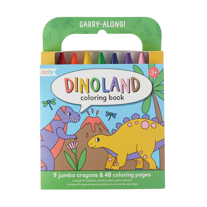 ooly Carry Along Crayon & Colouring Book Kit - Various Styles