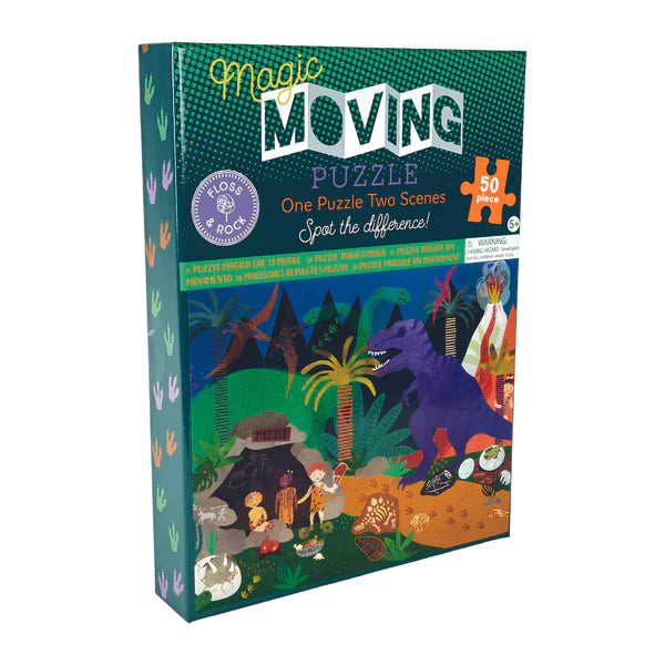 Dinosaur 50pc Magic Moving Puzzle