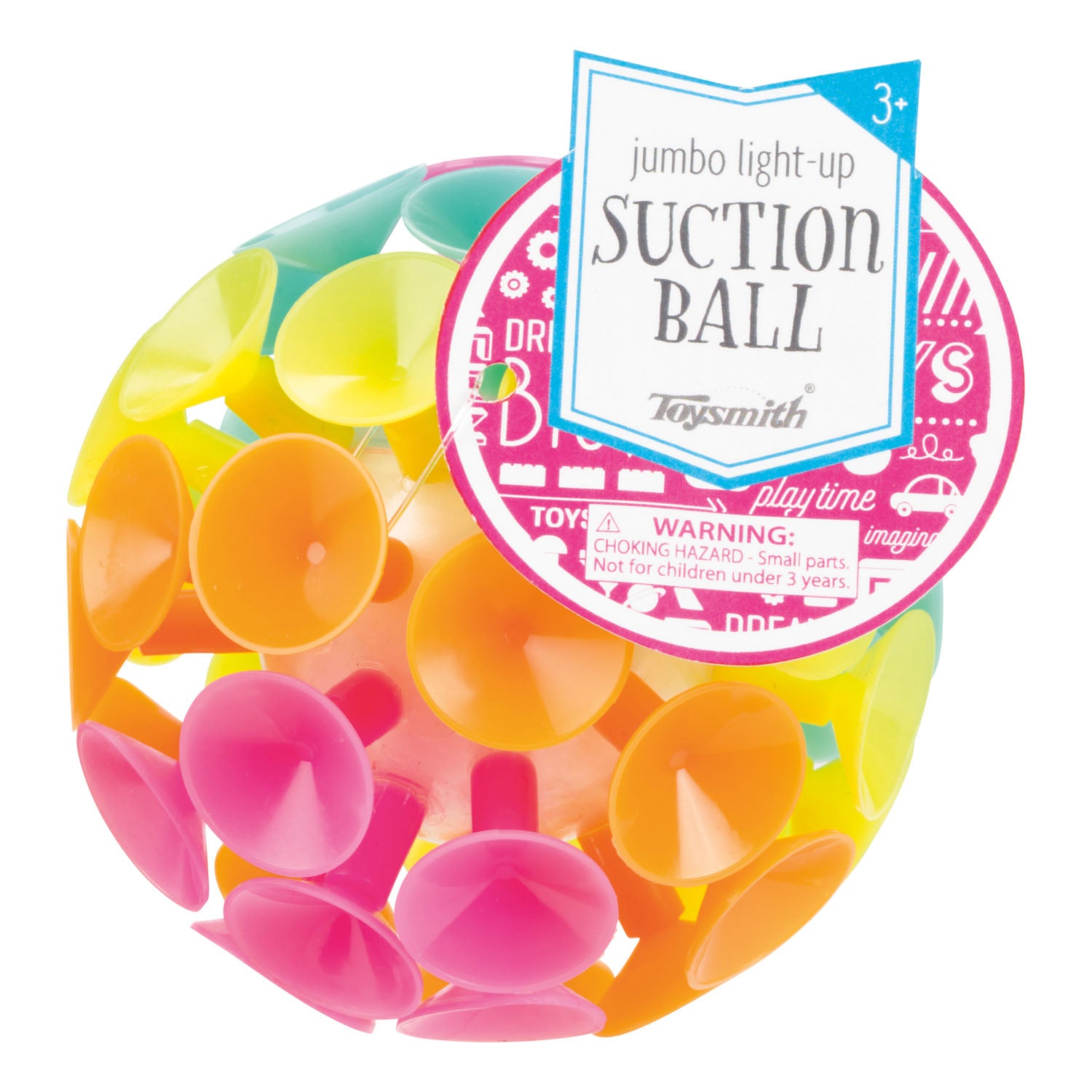 Jumbo Light-Up Suction Ball