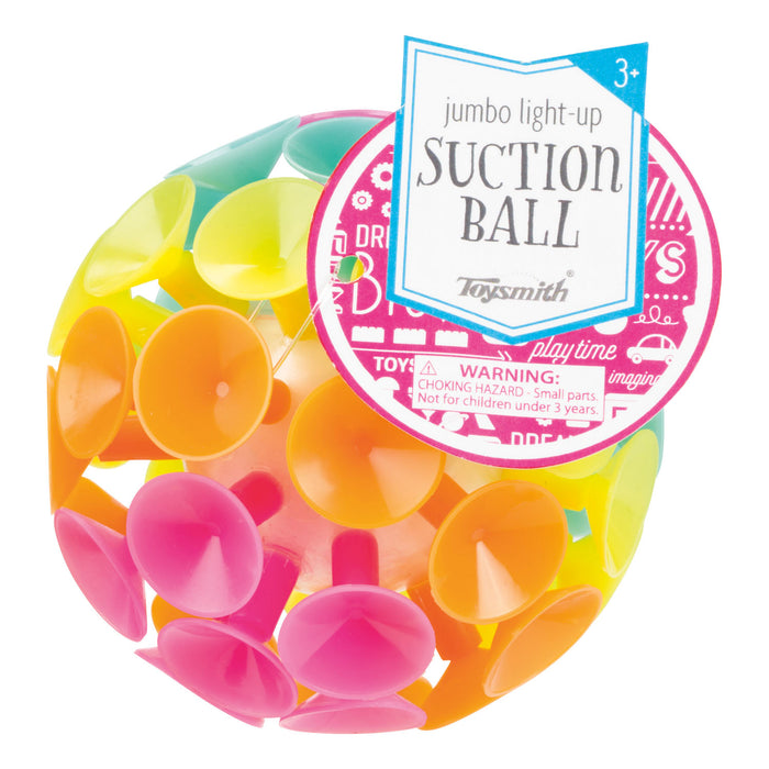 Jumbo Light-up Suction Ball