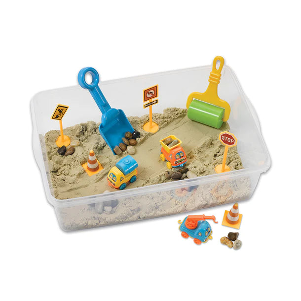 Creativity for Kids Sensory Bin - Construction Zone