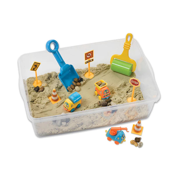 Creativity for Kids Sensory Bin - Construction Zone