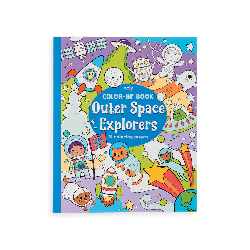 ooly Color-In' Book - Various Styles