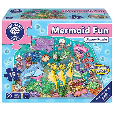 Orchard Toys Mermaid Fun 15 Piece Puzzle