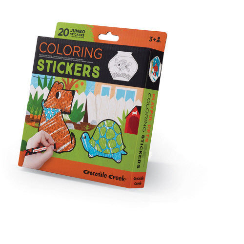 Crocodile Creek Coloring Stickers - Various Styles