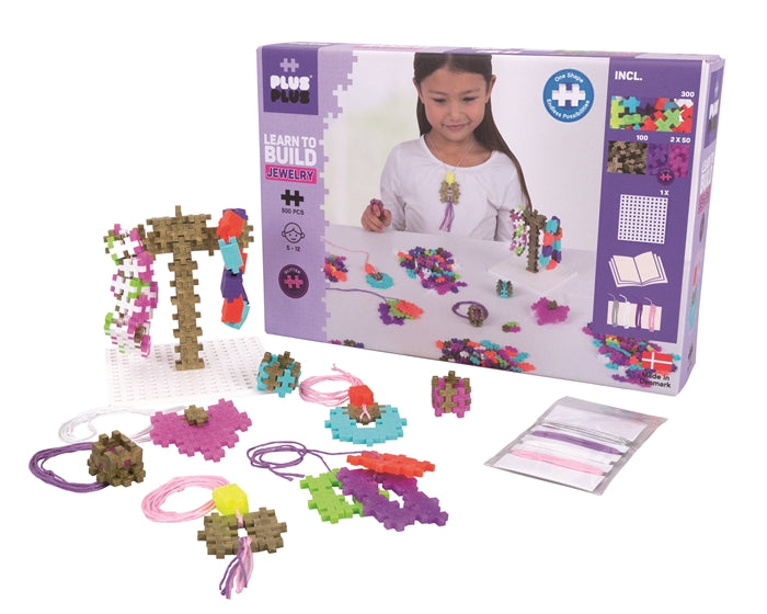 Plus Plus Learn To Build - Jewelry 500Pc