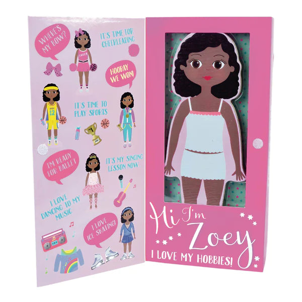 Magnetic Dress Up Doll - Zoey