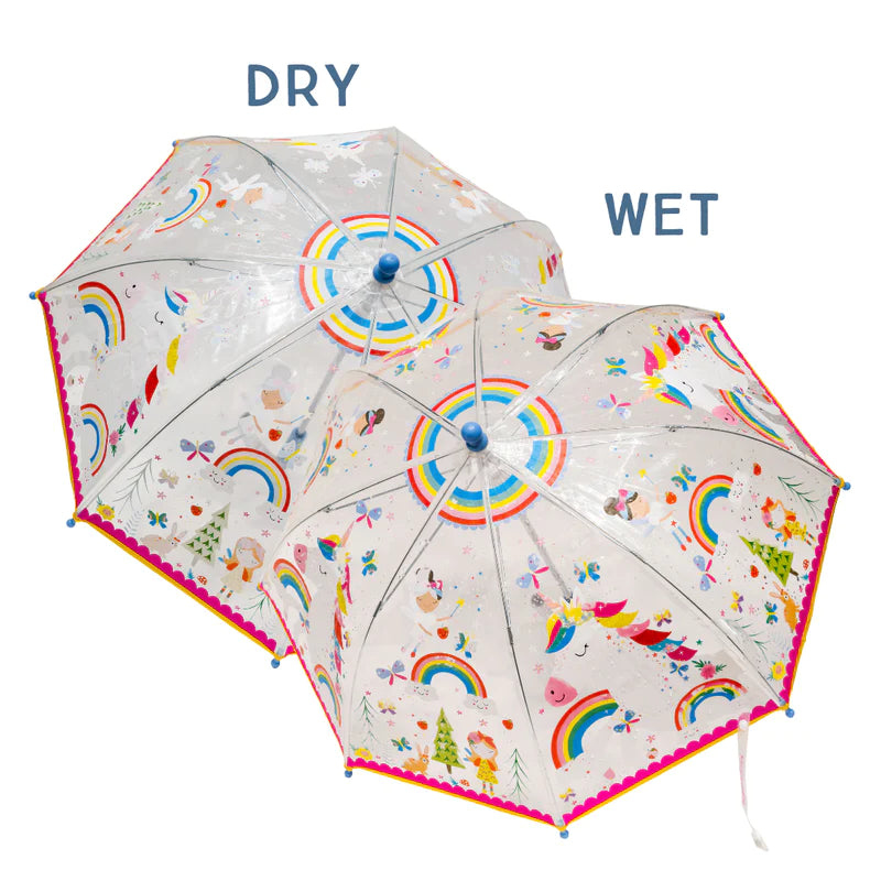 Colour Changing Transparent Umbrella - Various Styles