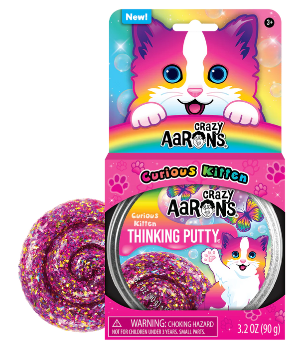 Crazy Aaron's Thinking Putty - Curious Kitten