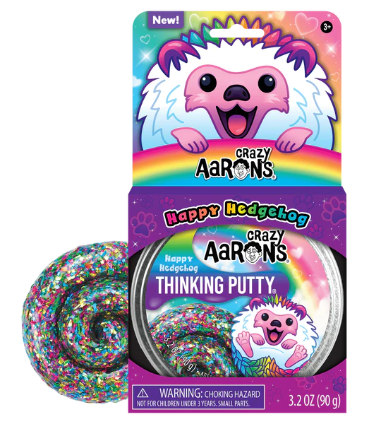Crazy Aaron's Thinking Putty - Happy Hedgehog