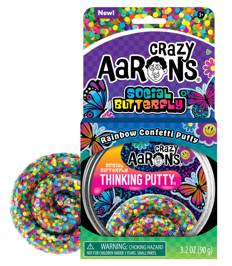 Crazy Aaron's Thinking Putty - Trend Setters - Social Butterfly