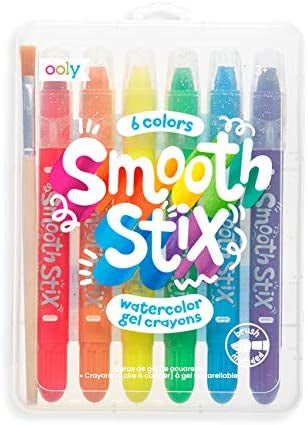 ooly Smooth Stix Watercolour Gel Crayons 7pc Set