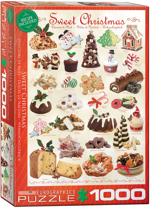 Eurographics 1000 Piece Puzzle - Sweet Christmas