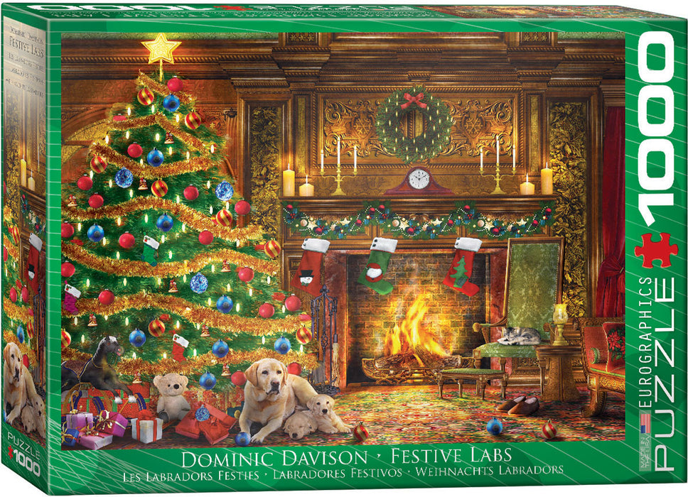 Eurographics 1000 Piece Puzzle - Festive Labs