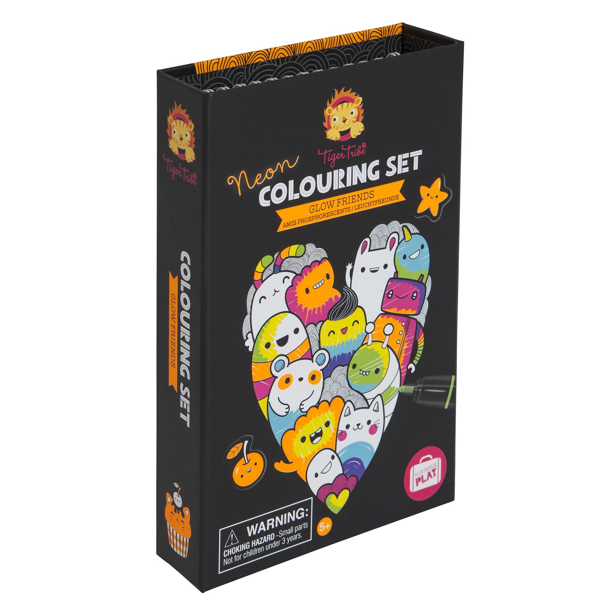 Tiger Tribe - Neon Coloring Set - Glow Friends