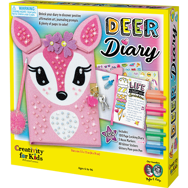 Creativity for Kids Deer Diary